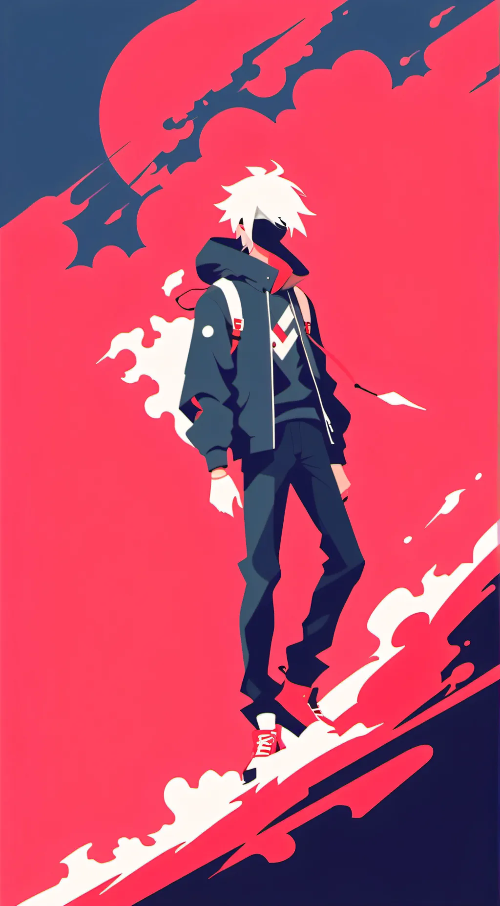 ai character: Oliver  background