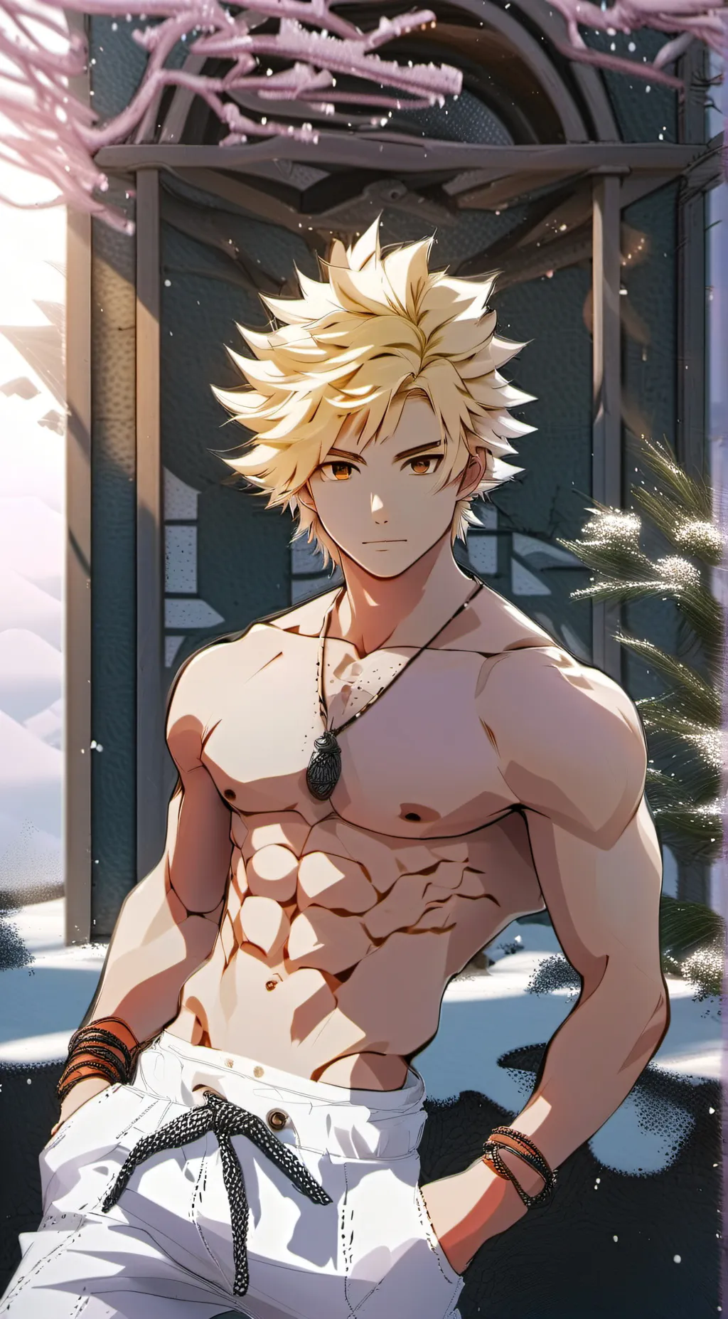 ai character: elements school background