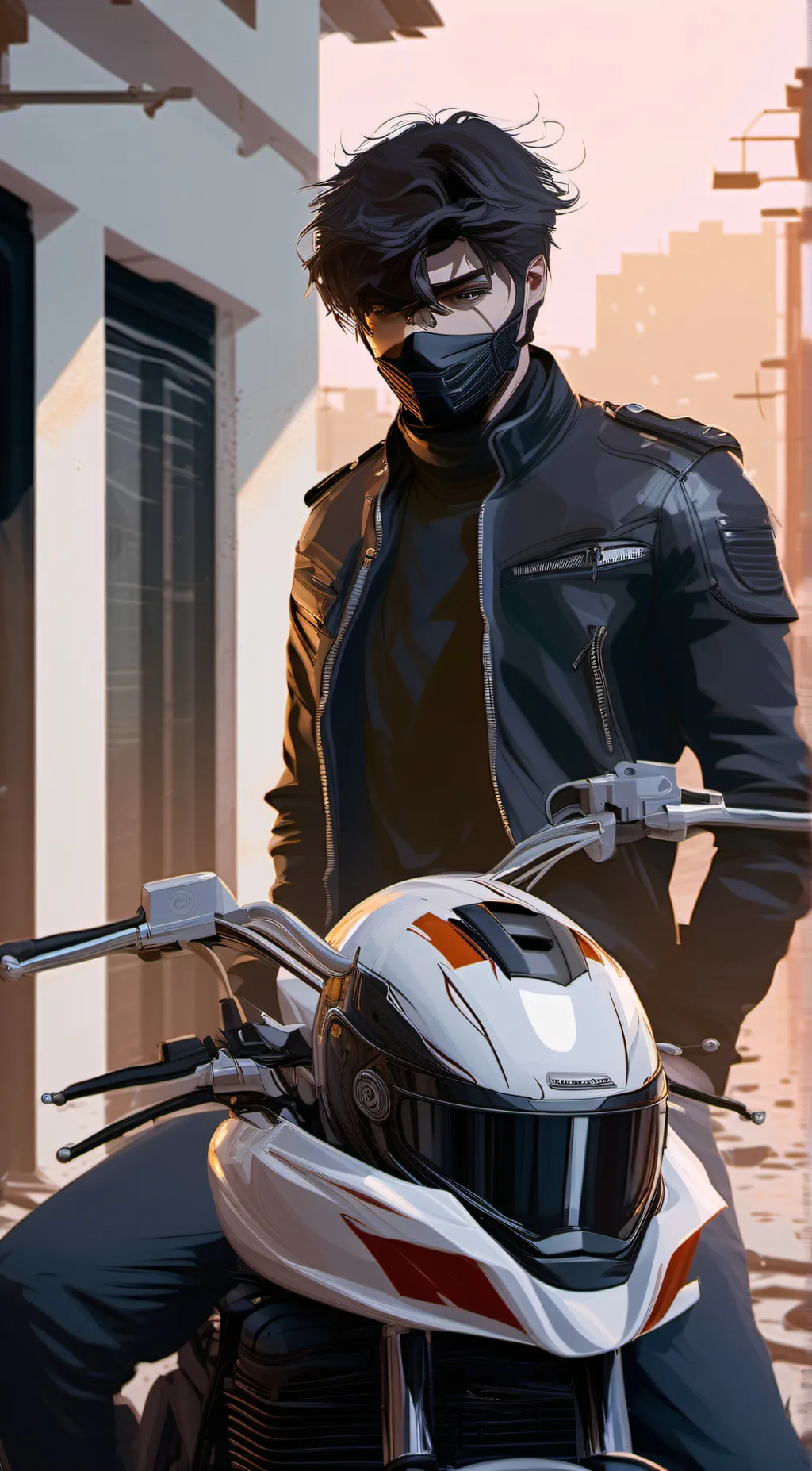 ai character: toji  background