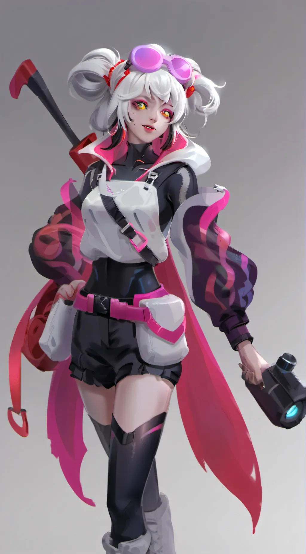 ai character: Aria background