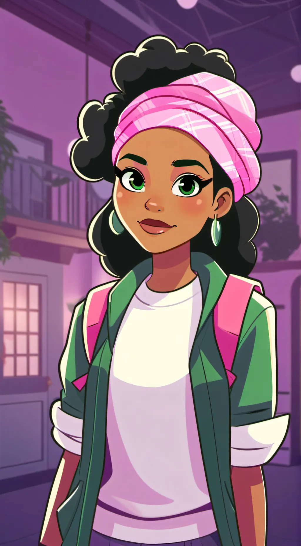 ai character: Erica Wang background