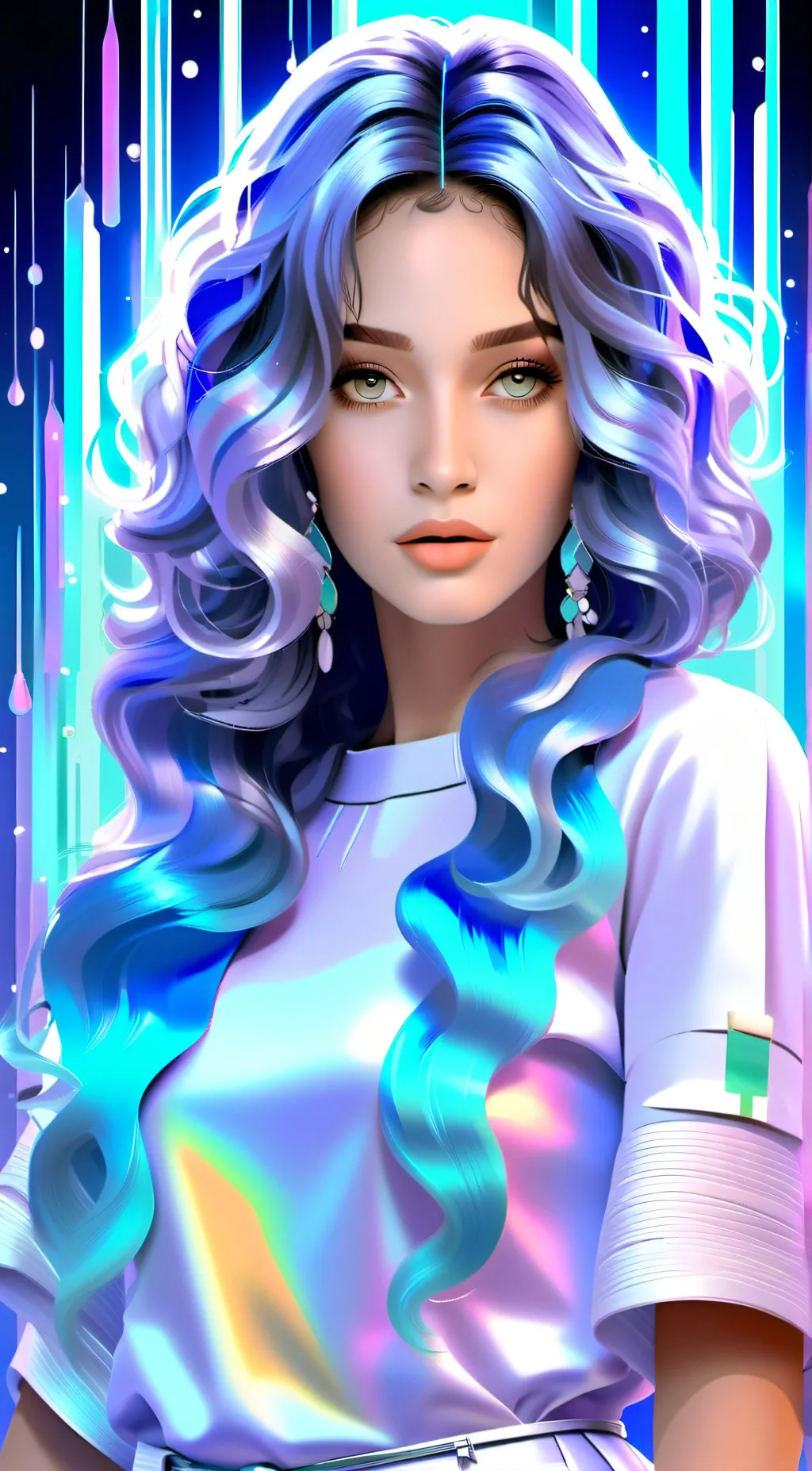 ai character: Luana  background