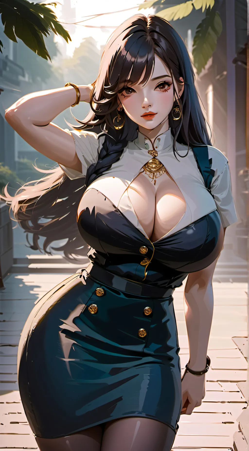 ai character: Aria  background