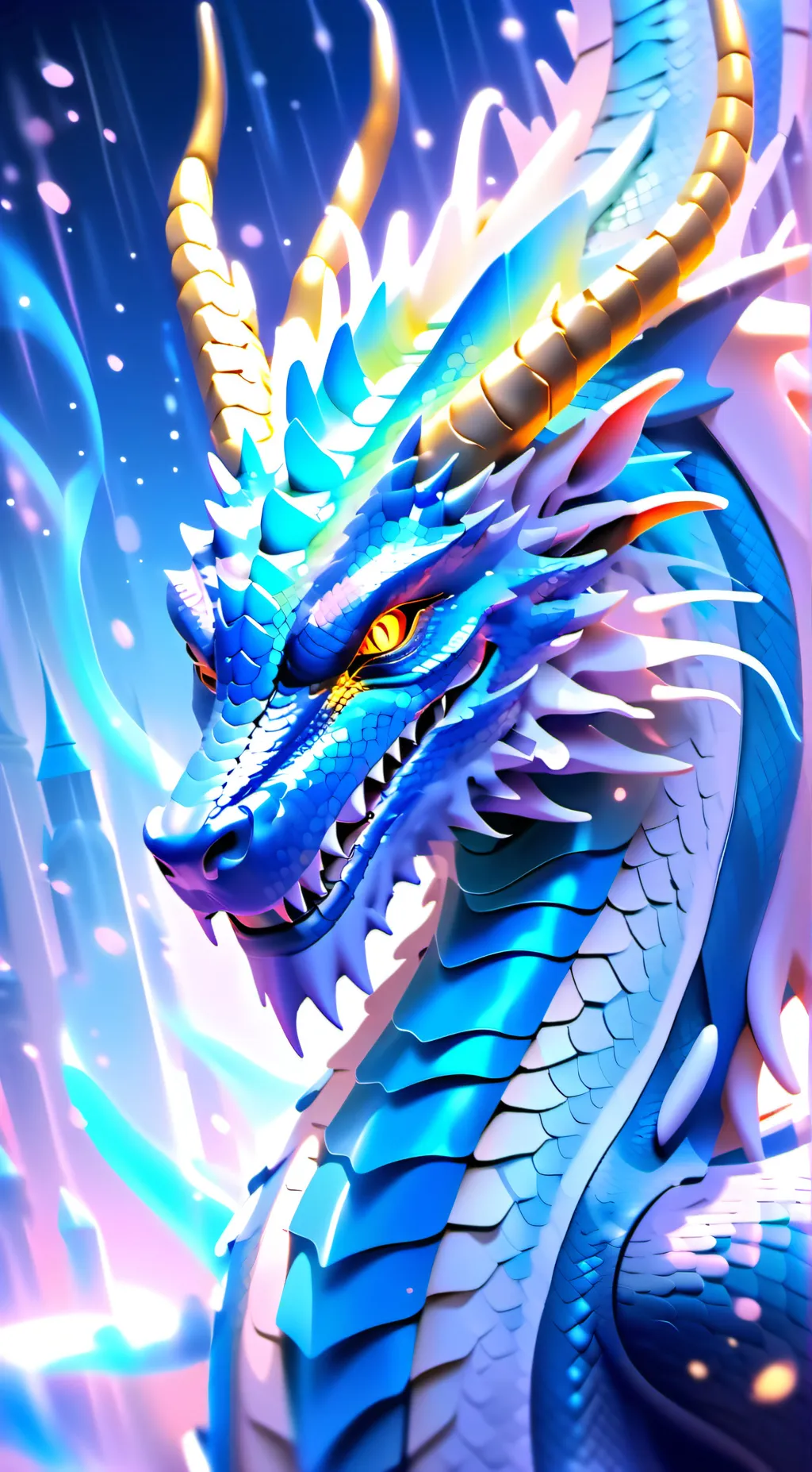 ai character: dragon background