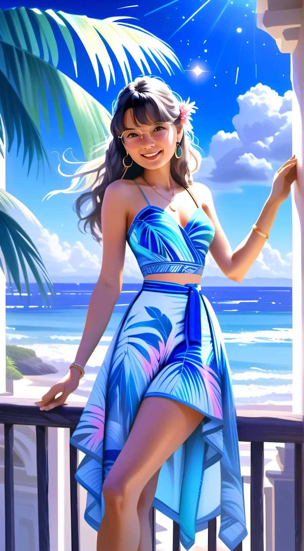 ai character: Keely Aldridge  background