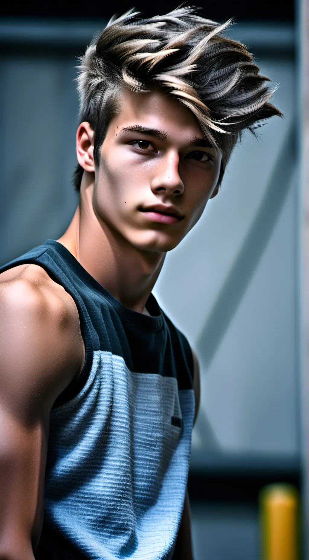 ai character: Aaron background