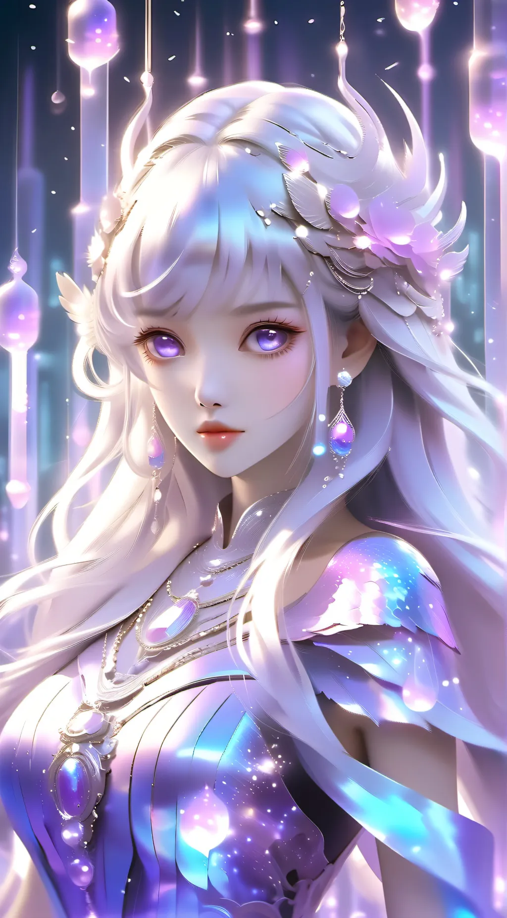 ai character: Sapphire background