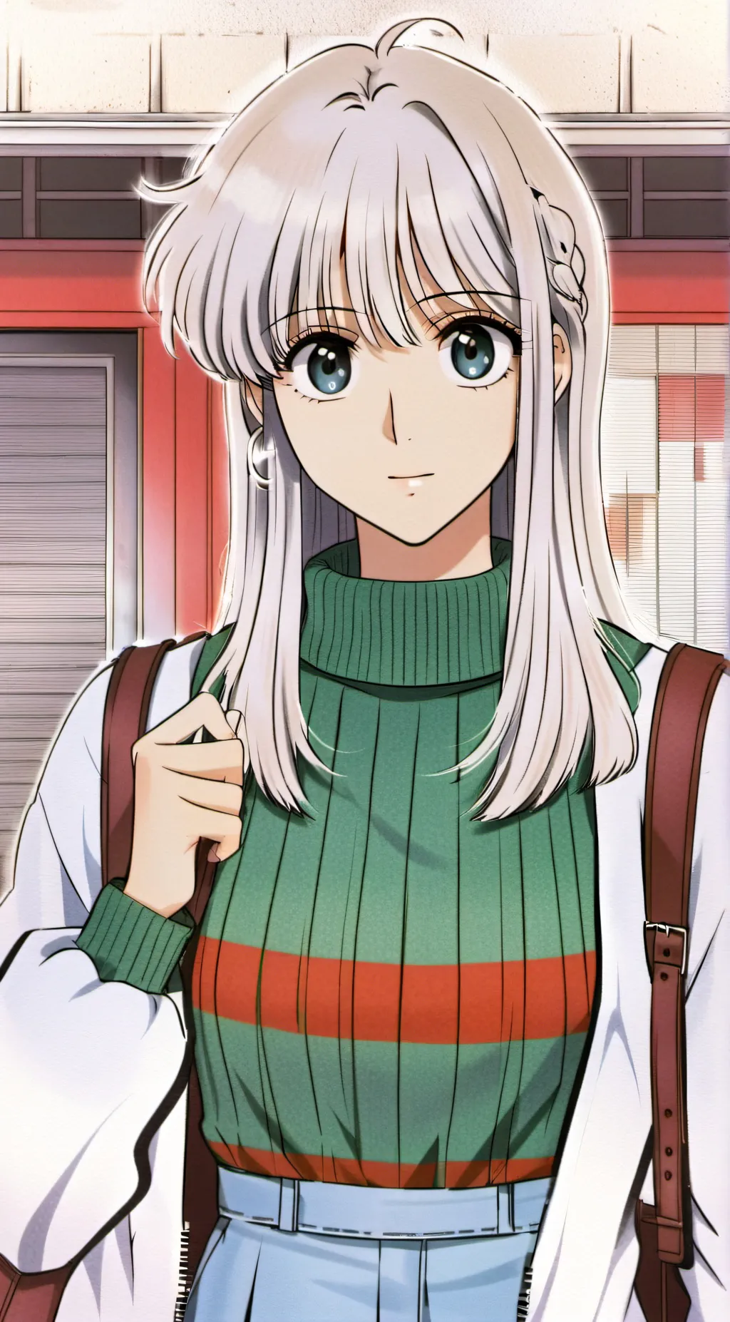 ai character: maki background