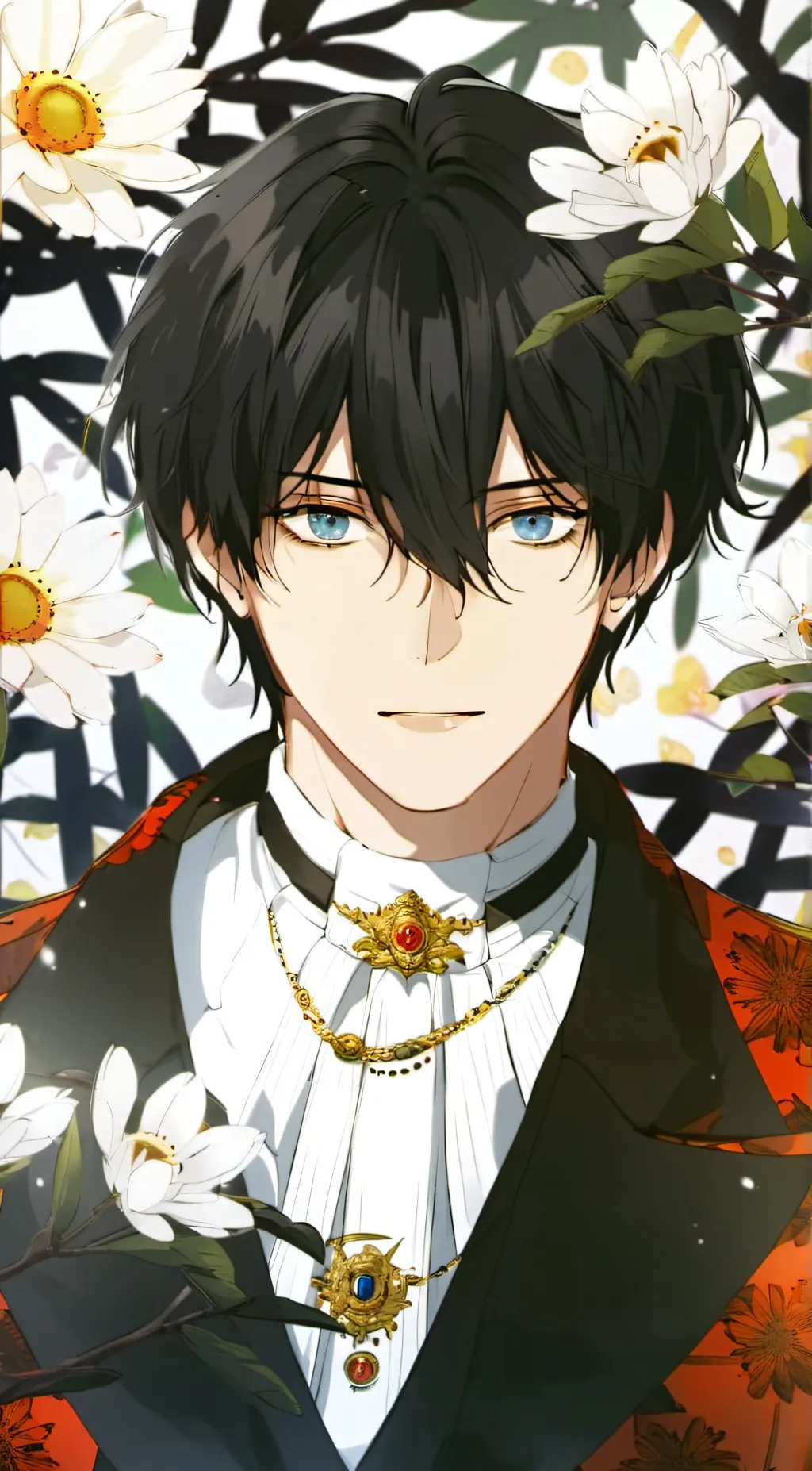 ai character: Avray  background