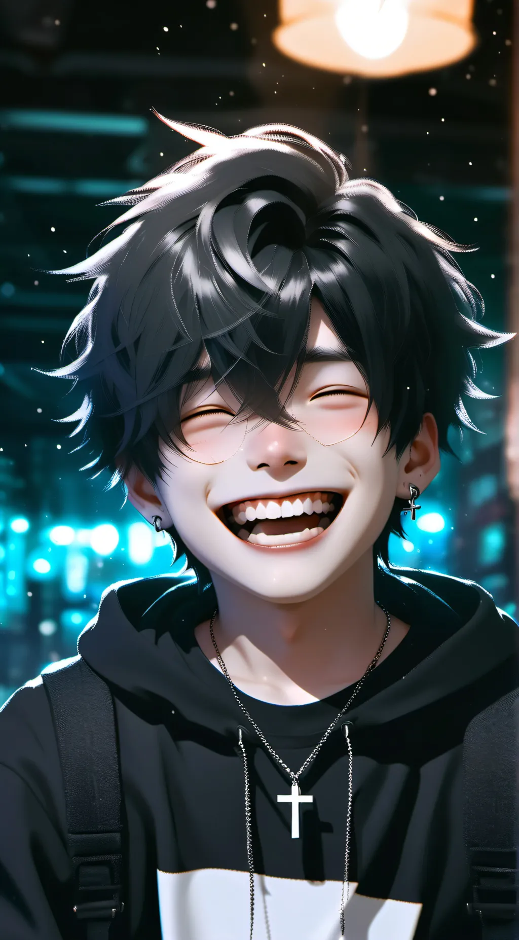 ai character: leo background