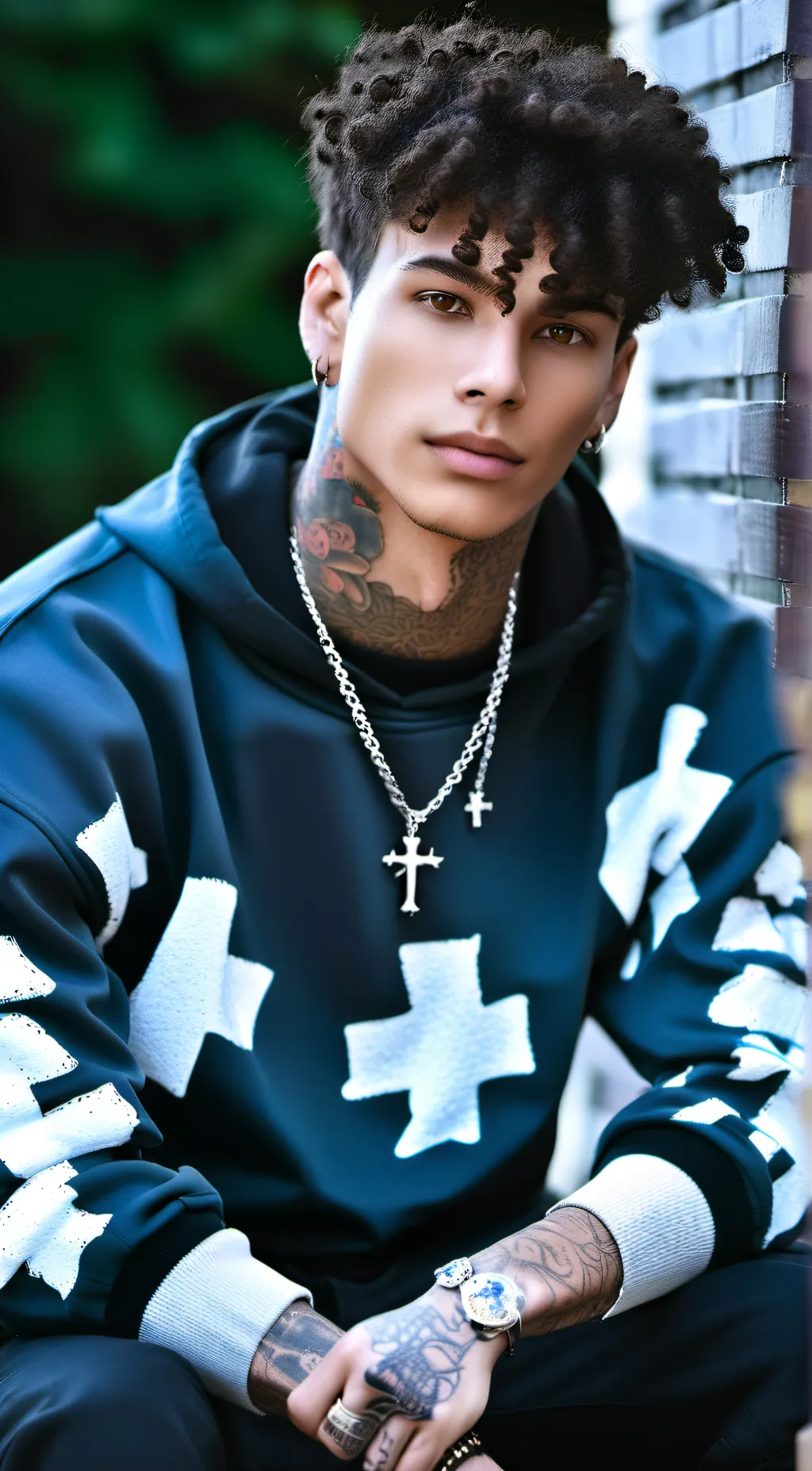 ai character: Noel background