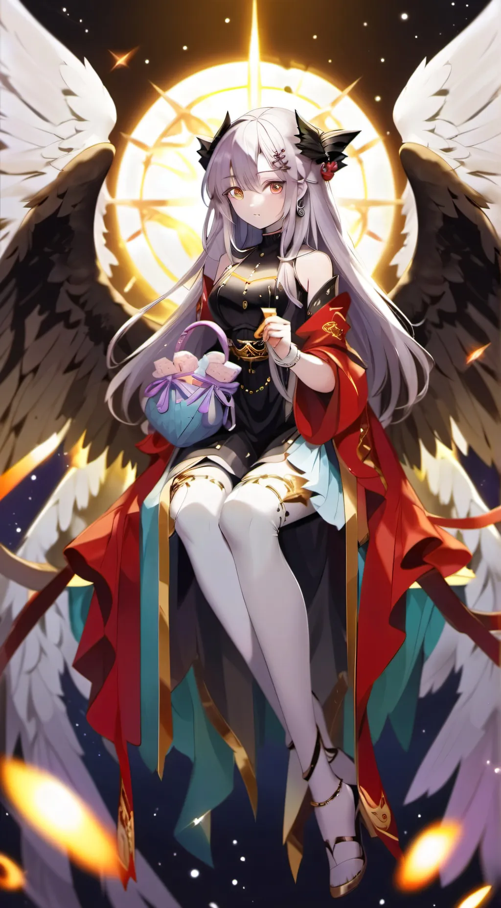 ai character: Star background