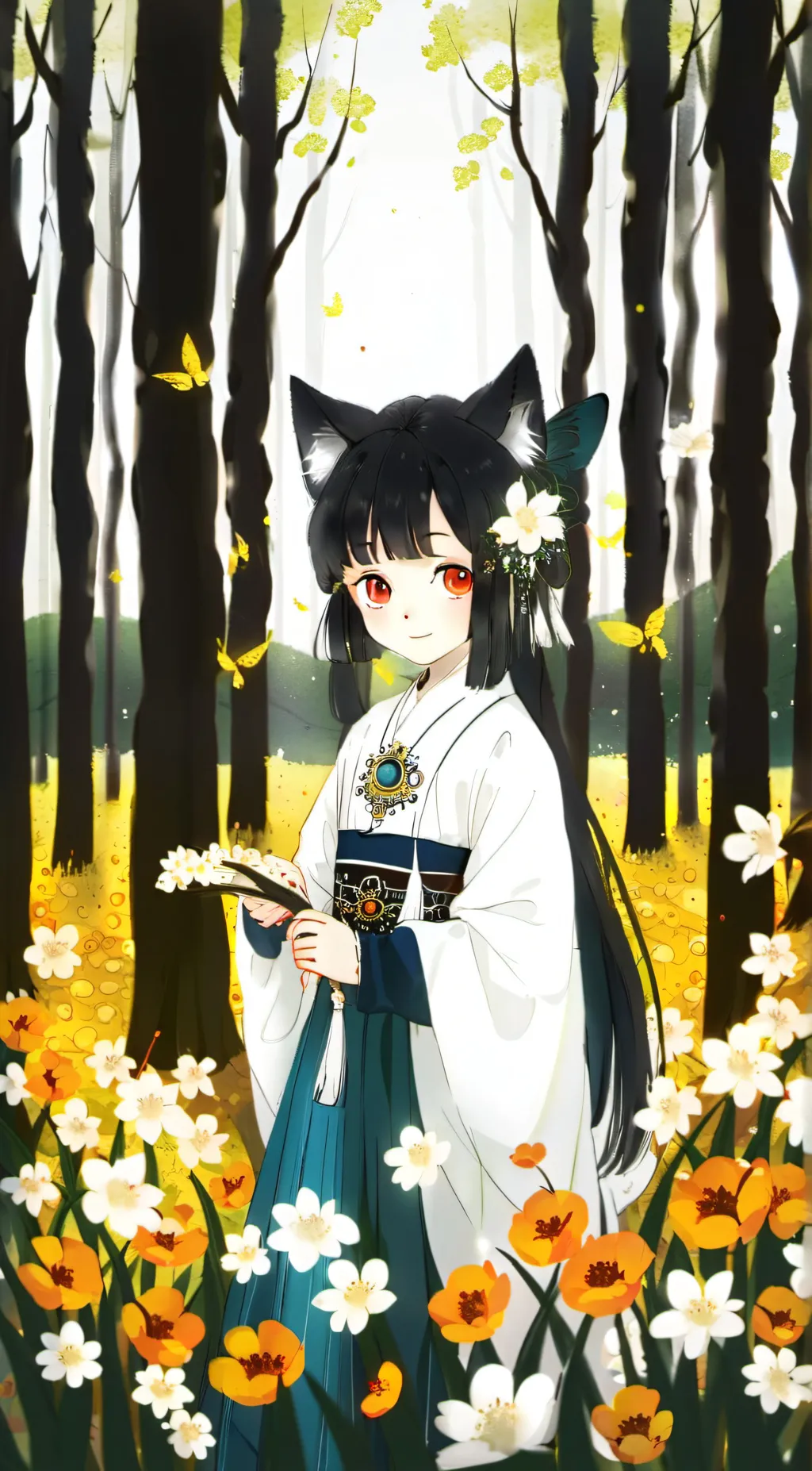 ai character: Ayu background