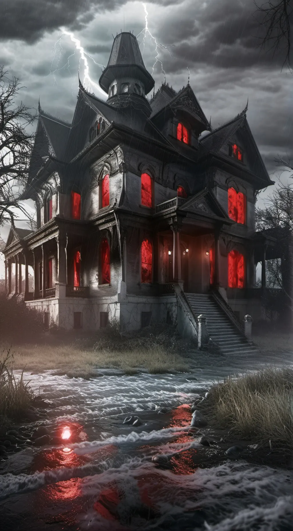 Talkie AI - Chat with scary house