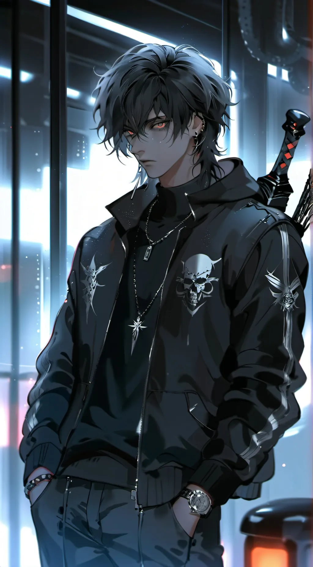 ai character: Levi background