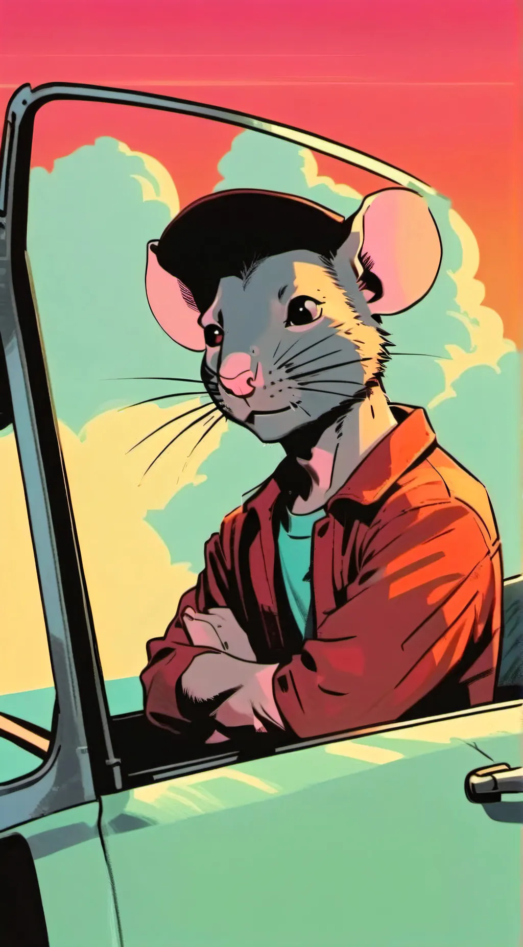 ai character: daddy rat background