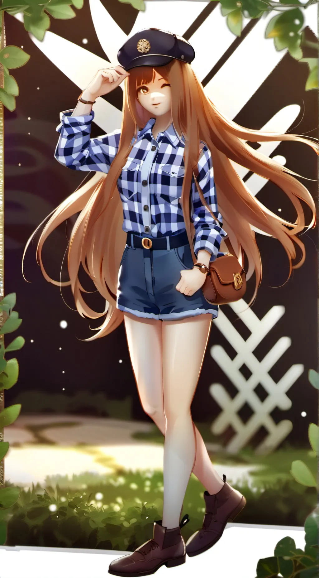 ai character: Lilly background