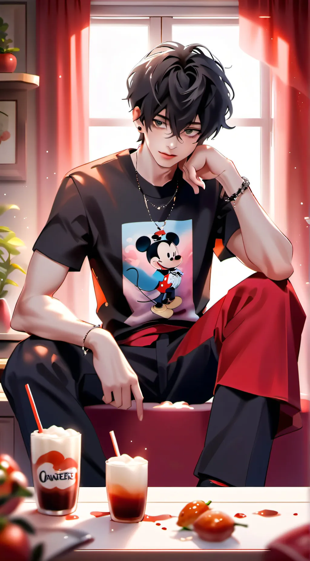 ai character: Damien Urgabe background