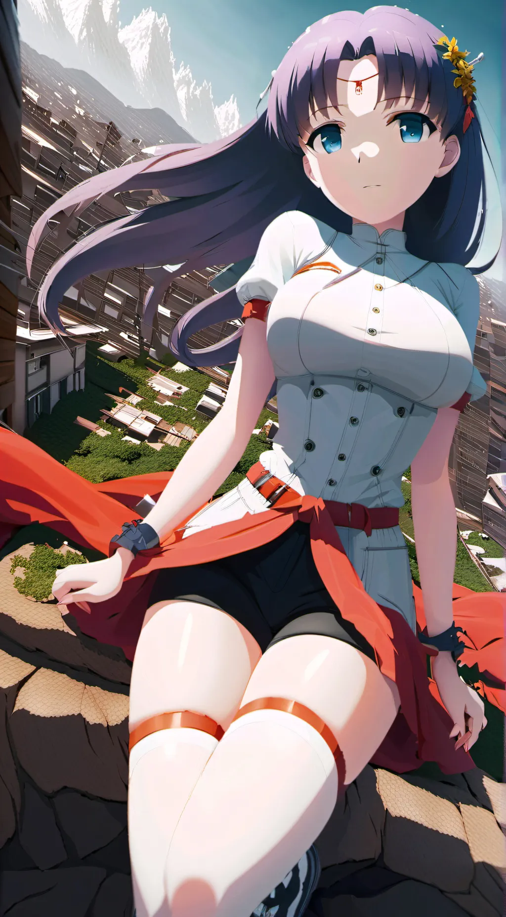 ai character: Giantess ava background