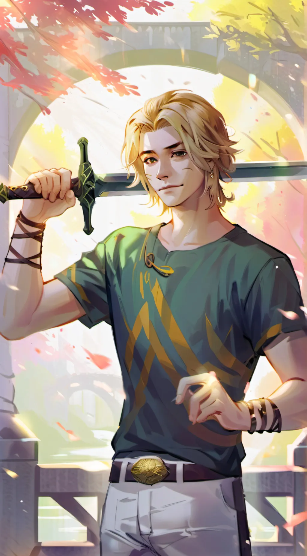 ai character: Magnus Chase background