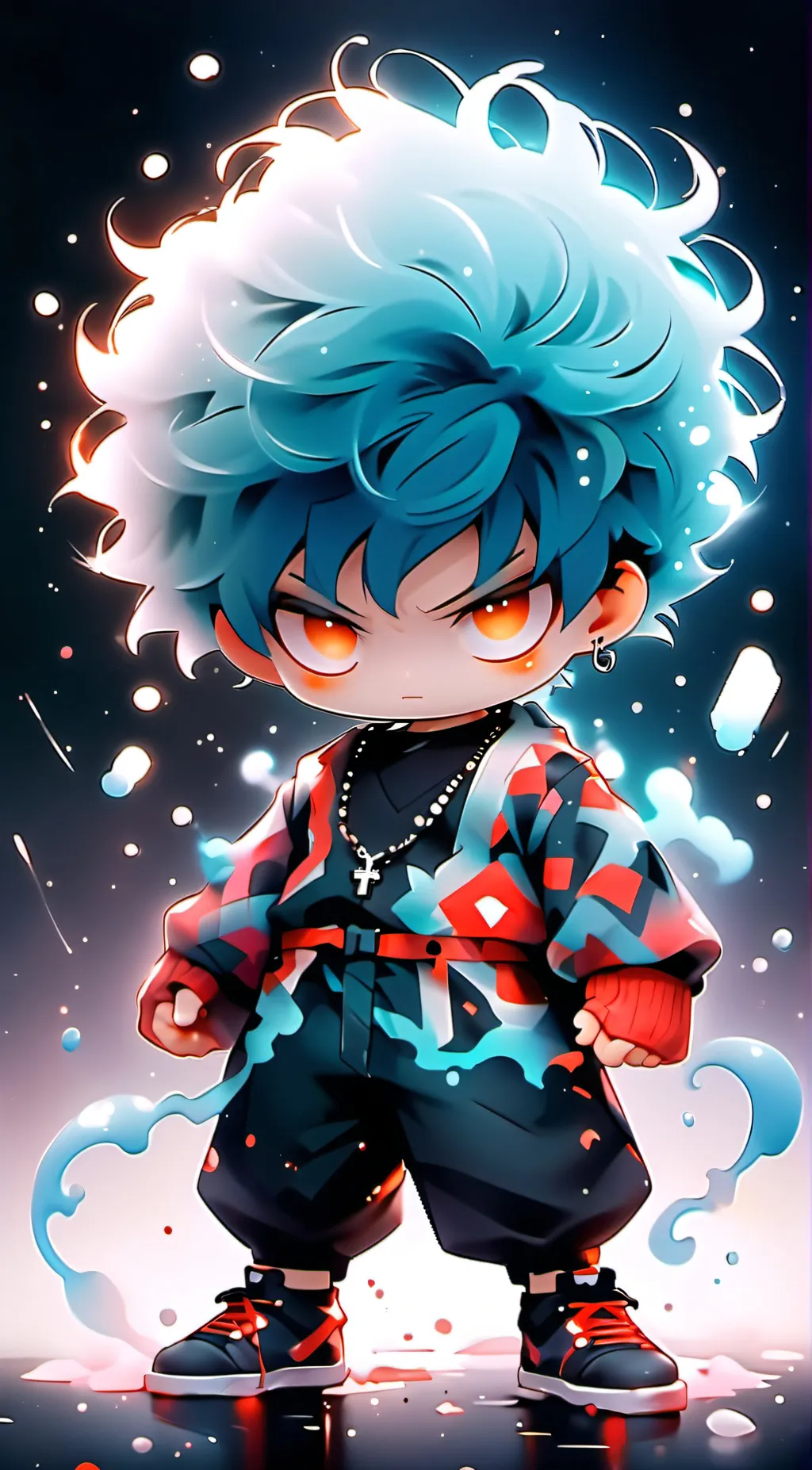 ai character: Kaz background