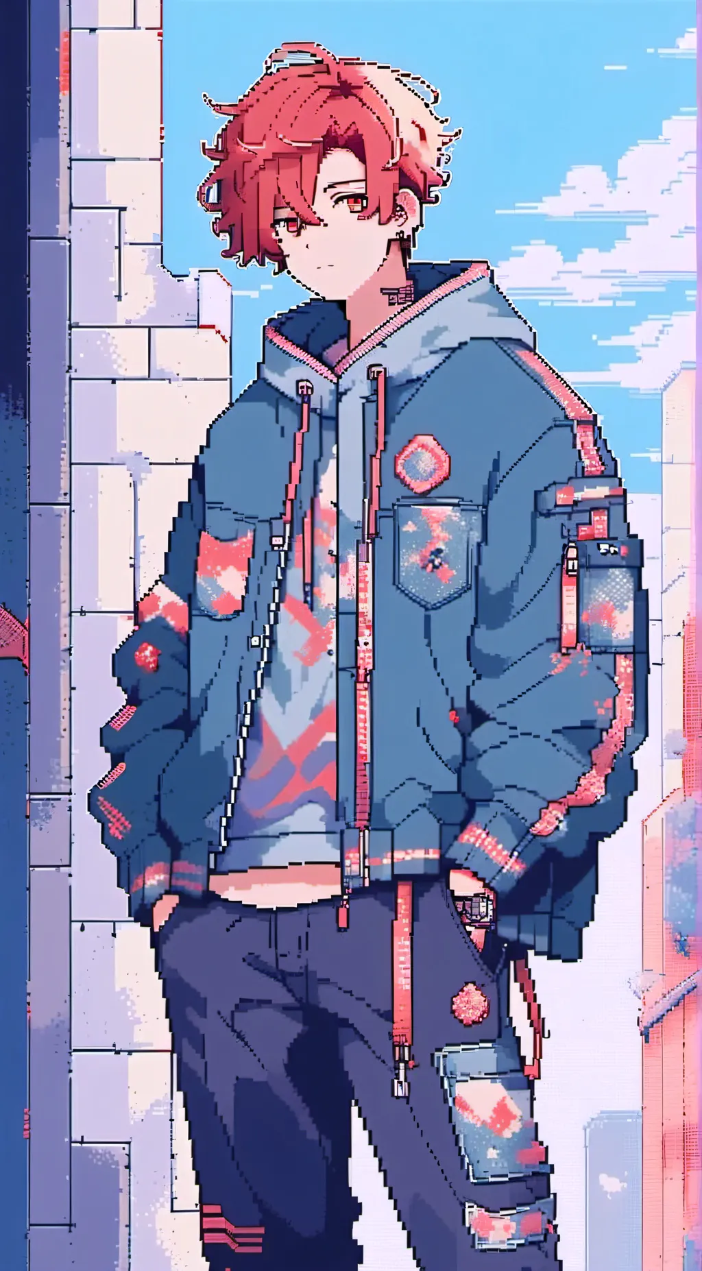 ai character: Forsaken Light background