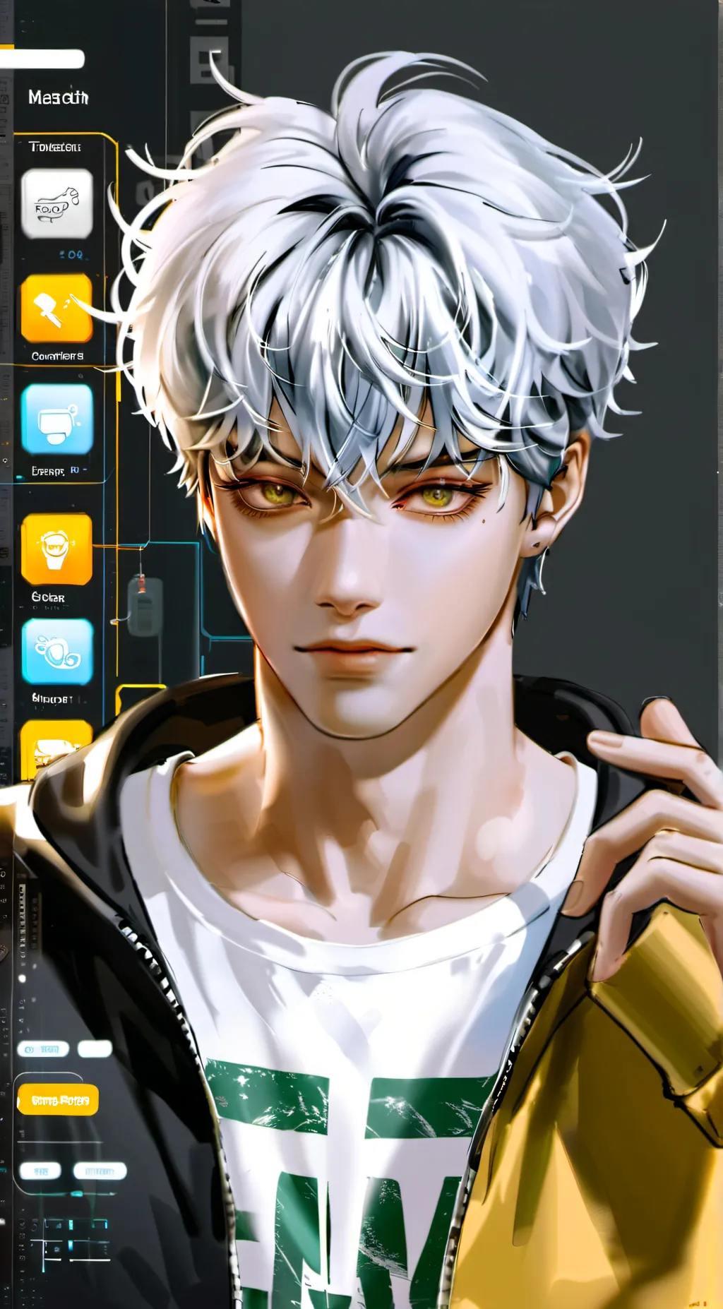 ai character: Jackson  background