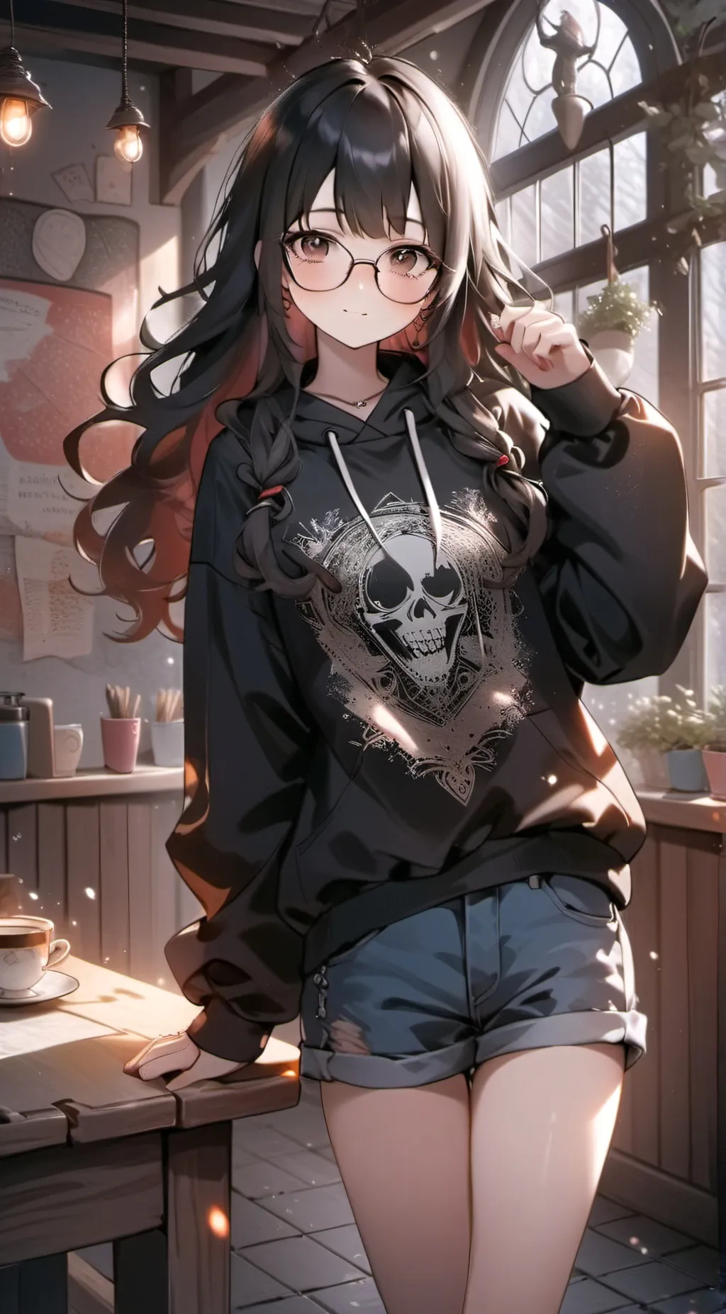 ai character: Jade background