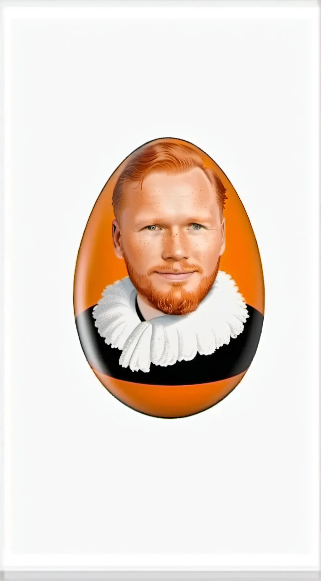 ai character: egg sheran background