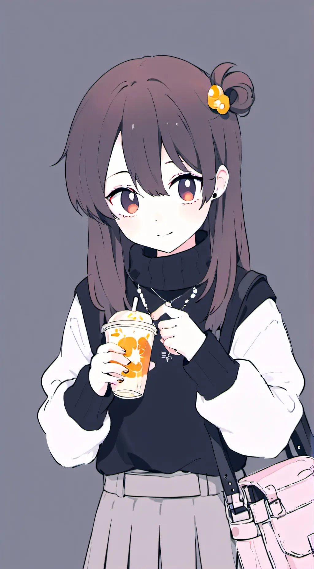 ai character: flare background