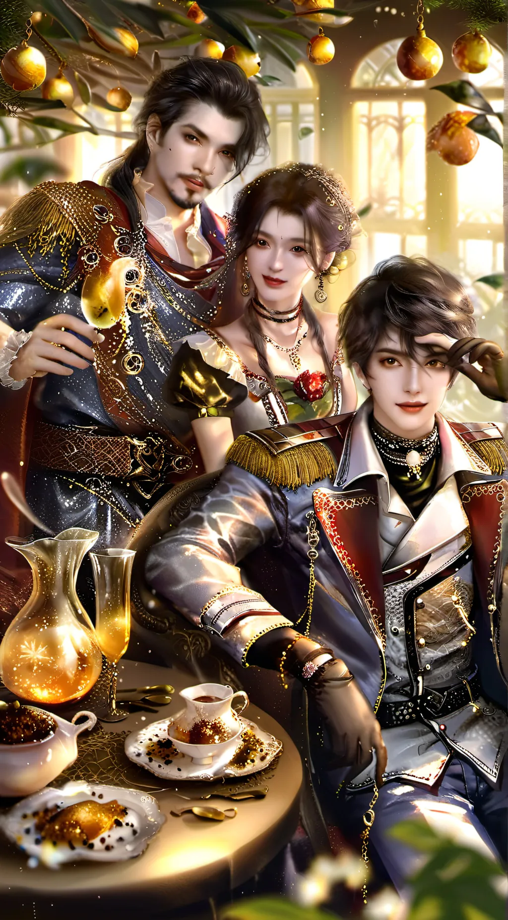 ai character: Gassy sleepover background