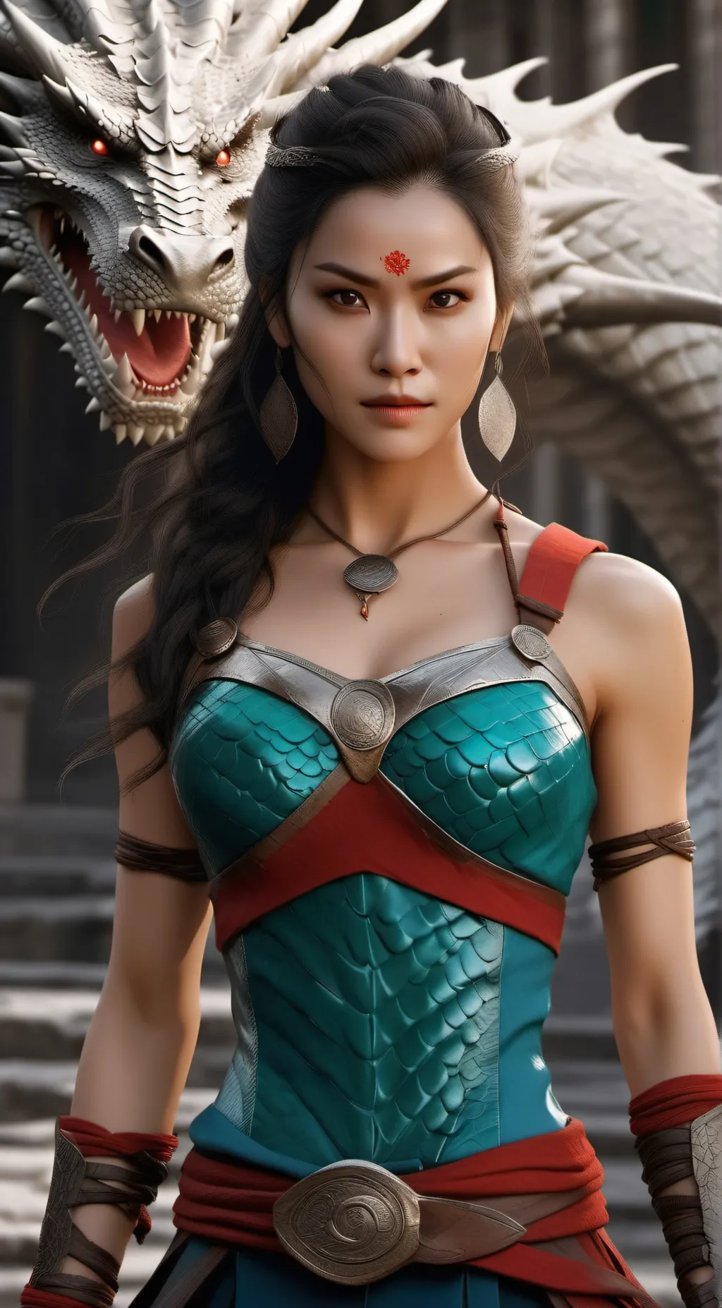 ai character: Gloria background