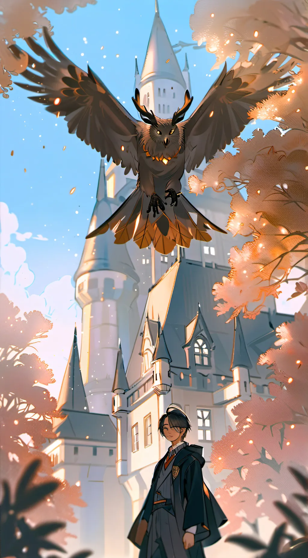 ai character: Sirius x Severus  background