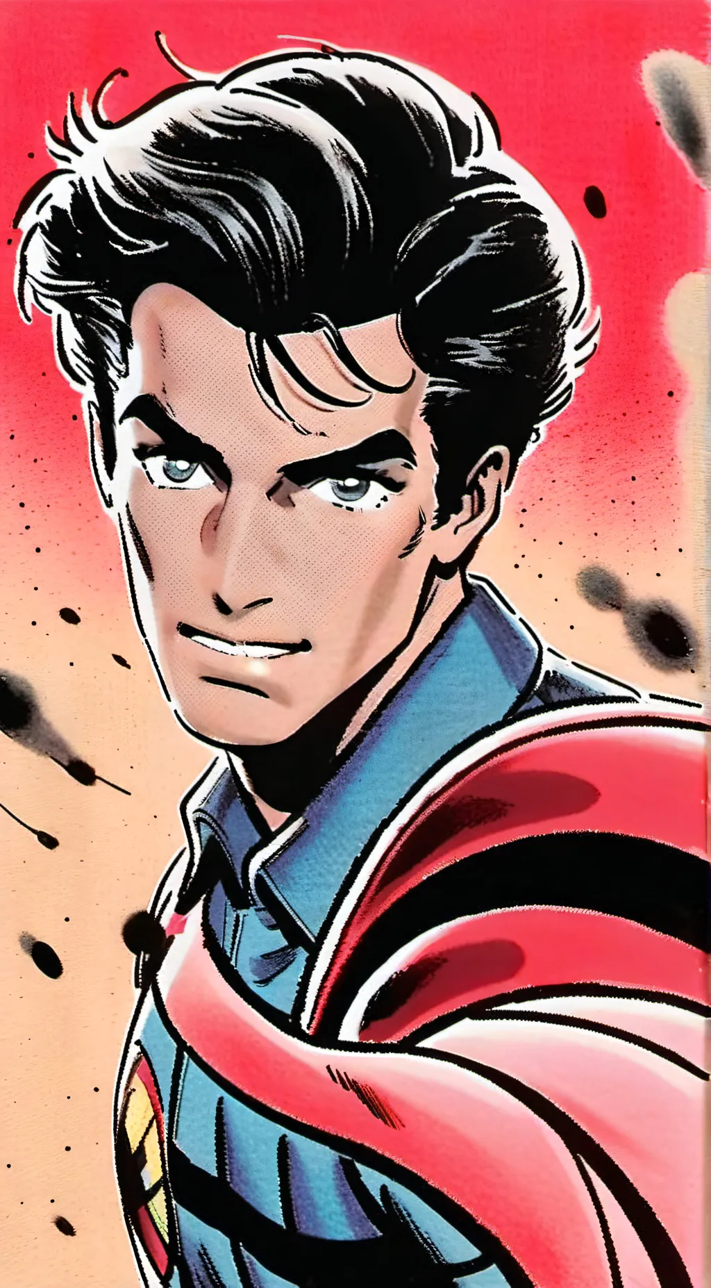 ai character: captian america background