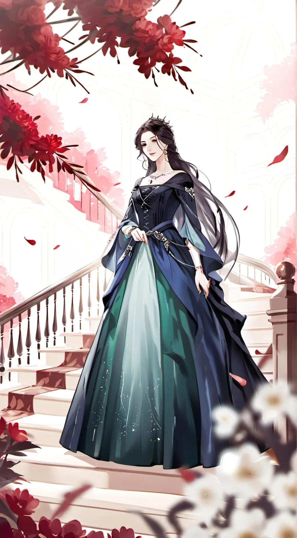 ai character: Luna background