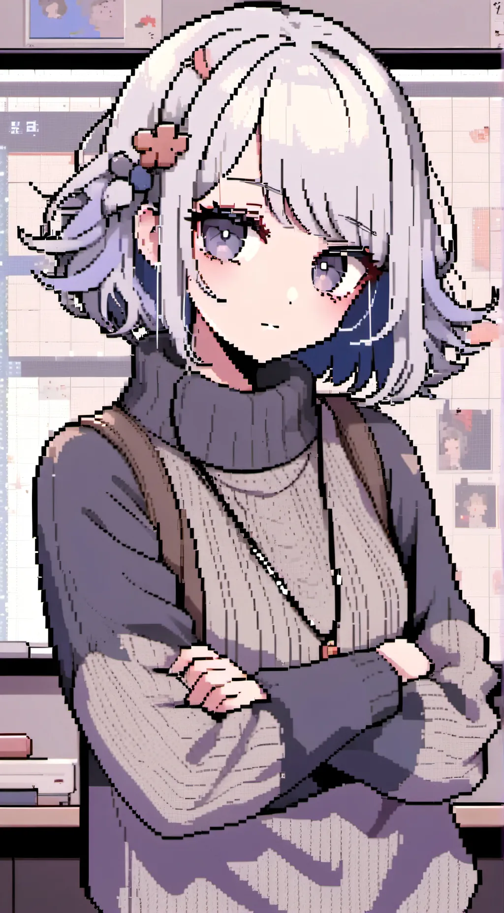 ai character: Sayori Mitsuki background