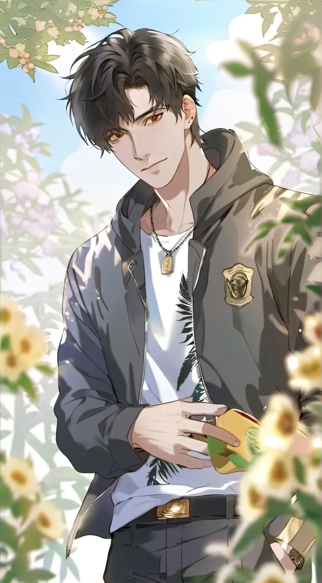 ai character: -Josh- background