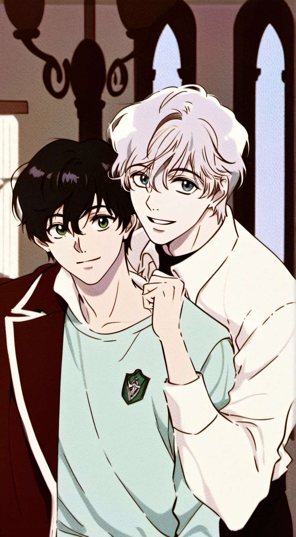 ai character: DRARRY background