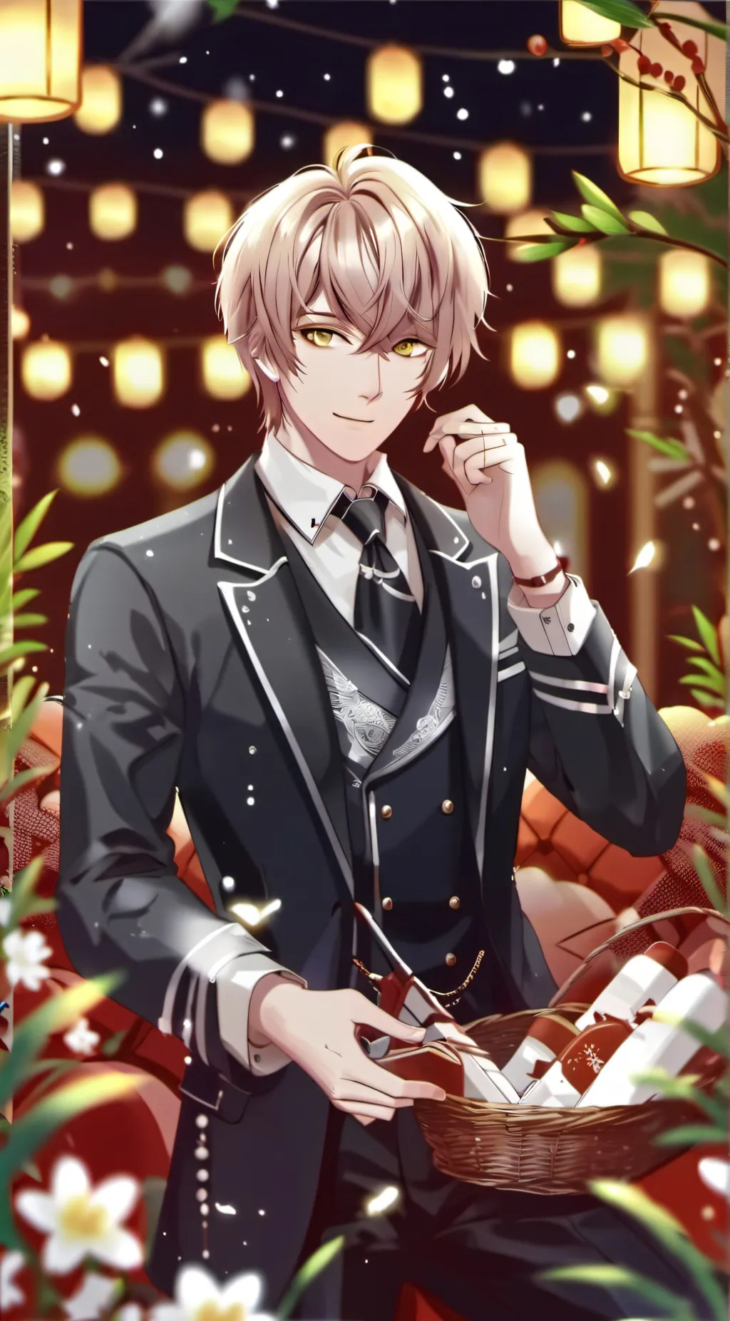 ai character: Ryan  background