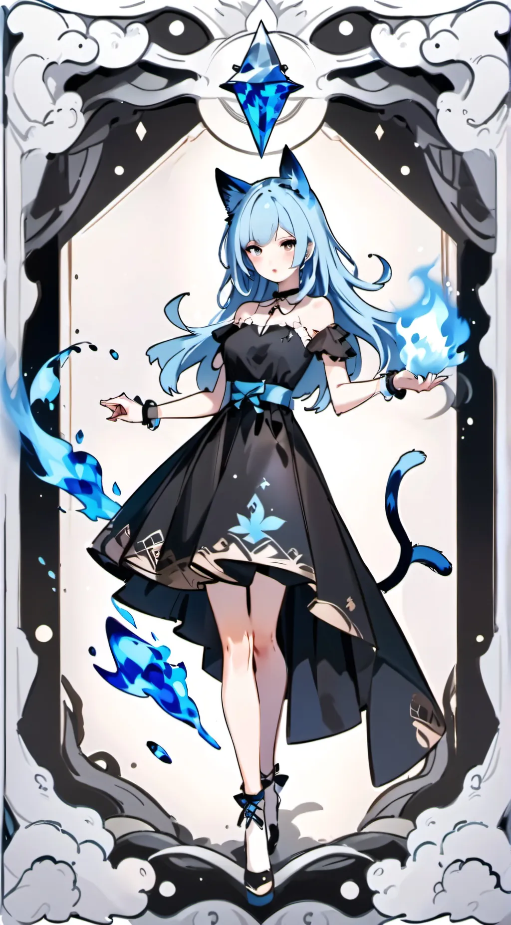 ai character: Sol/Misuki background