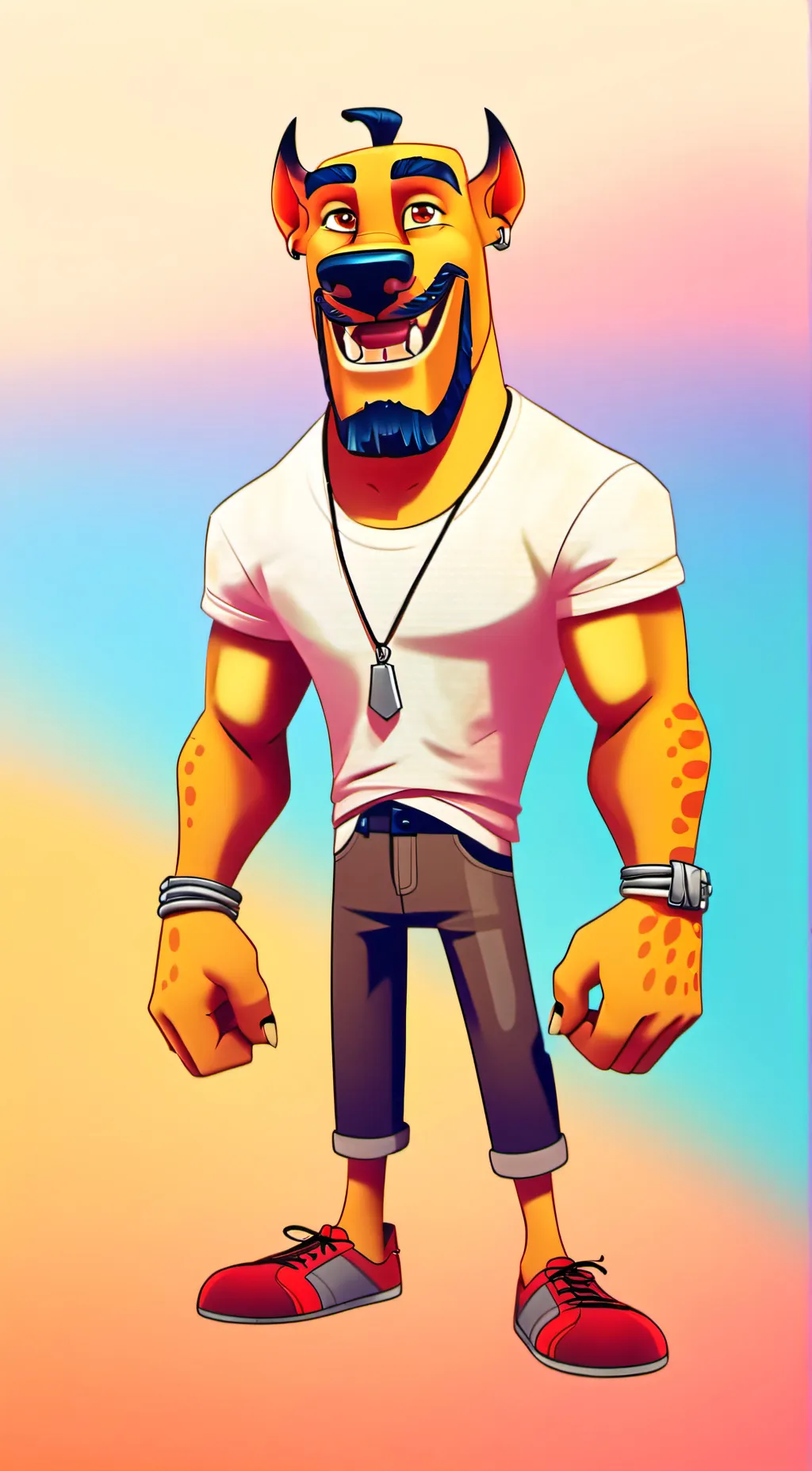 ai character: bos background