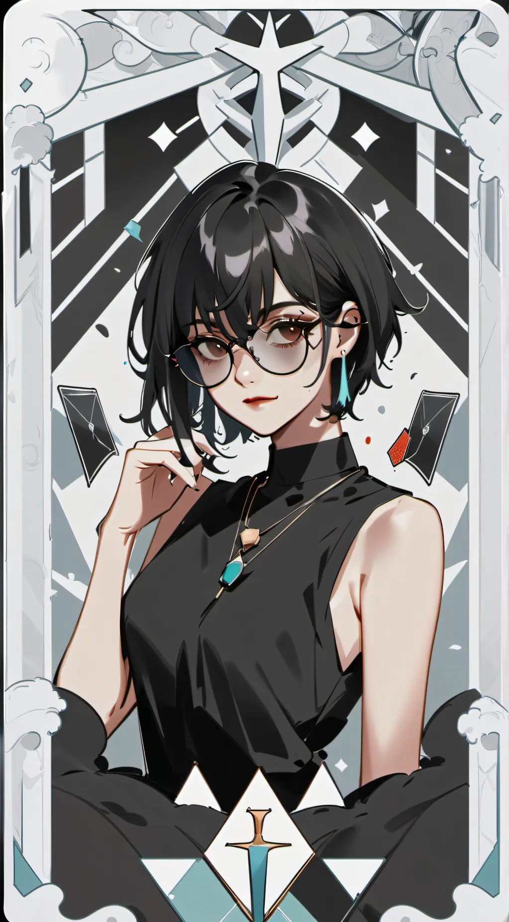 ai character: stella background