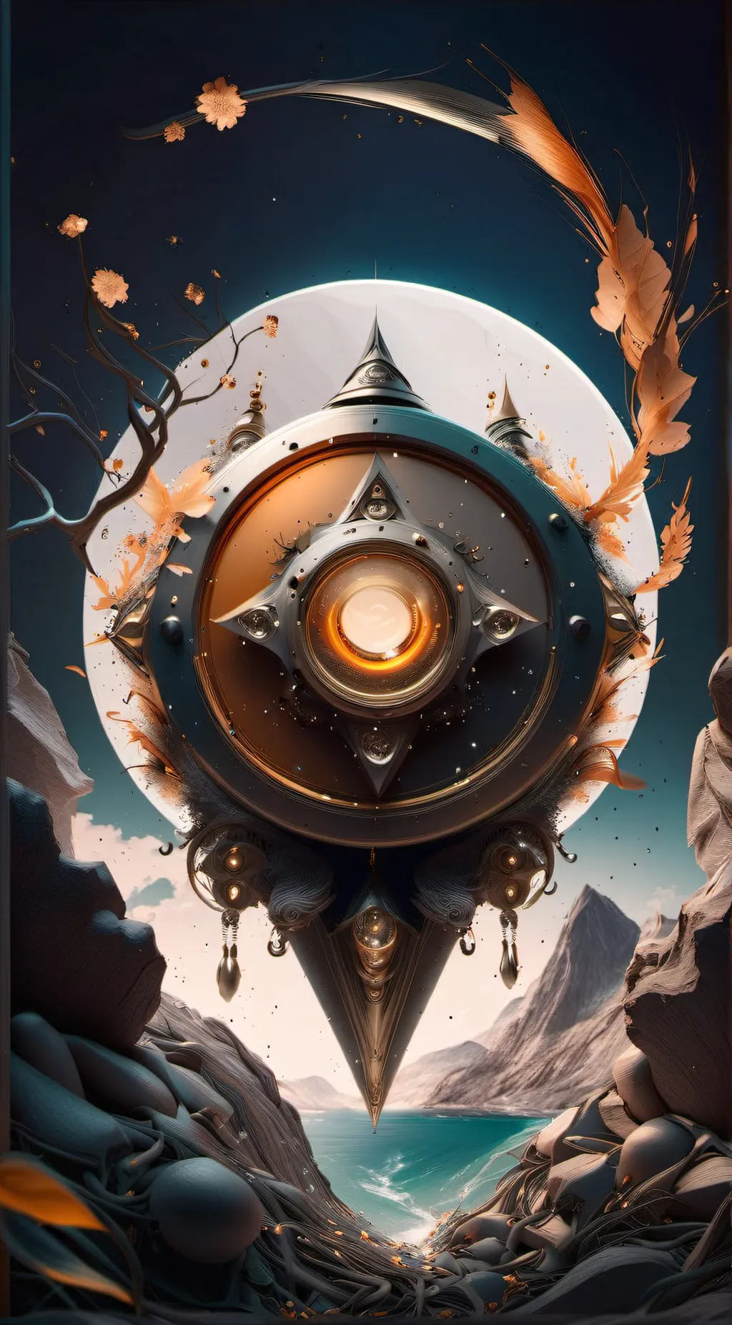 ai character: Infinite castle background