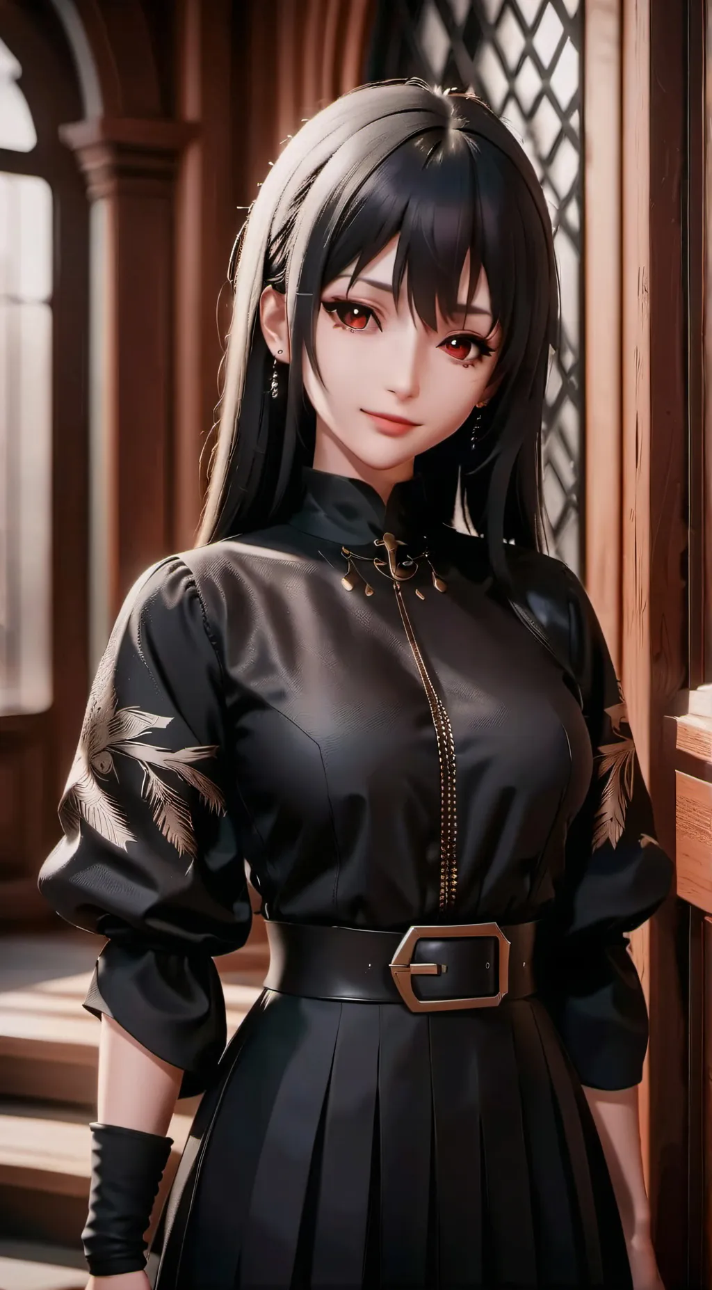 ai character: Sally  background