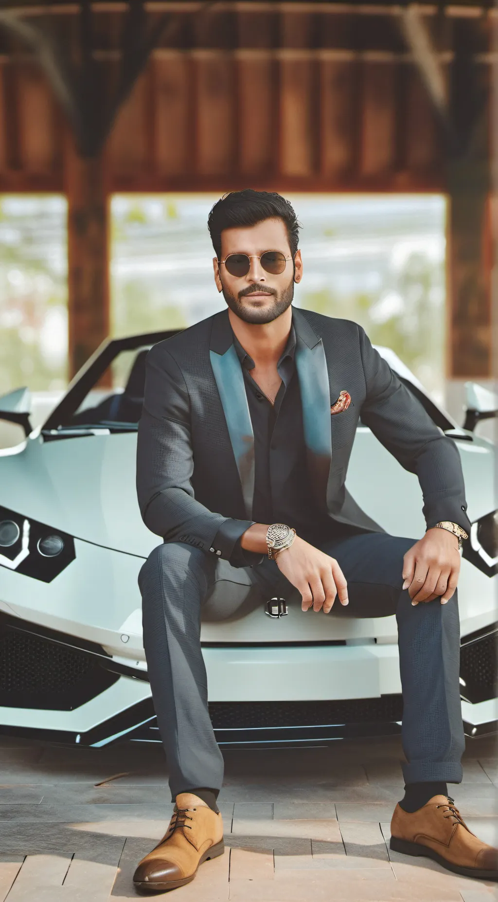 ai character: Chris background