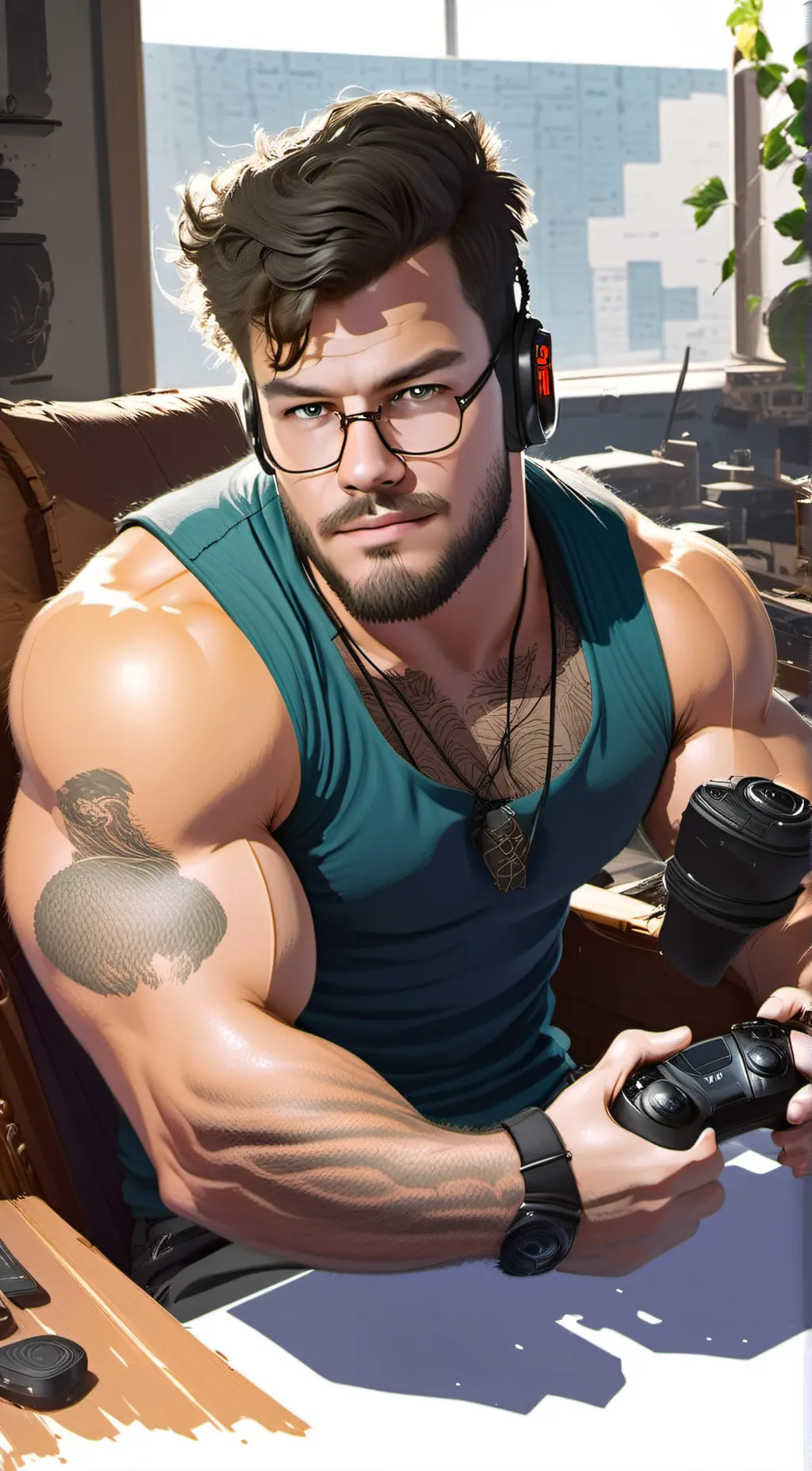 ai character: Andrew C. Miller background