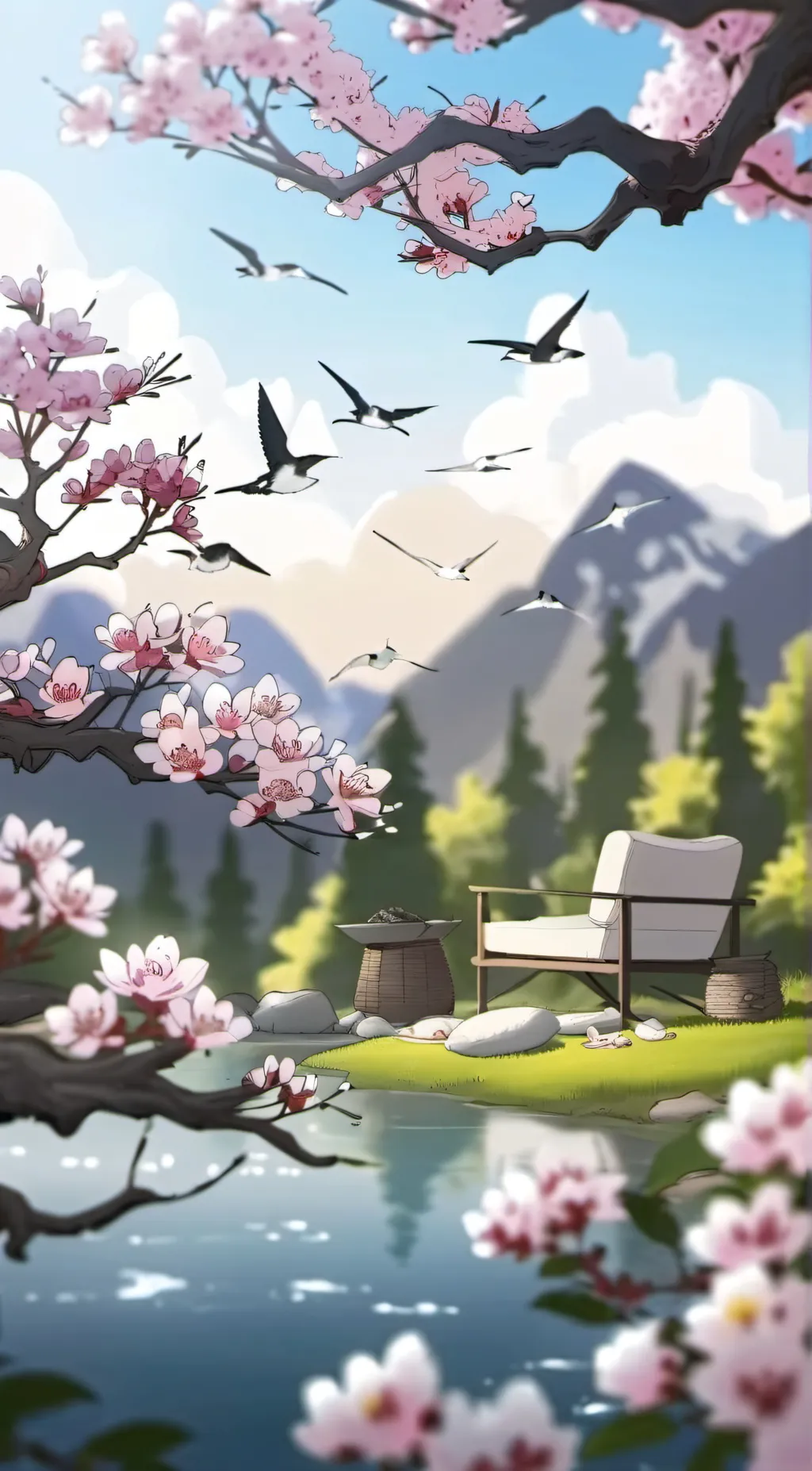 ai character: Me and Kason  background