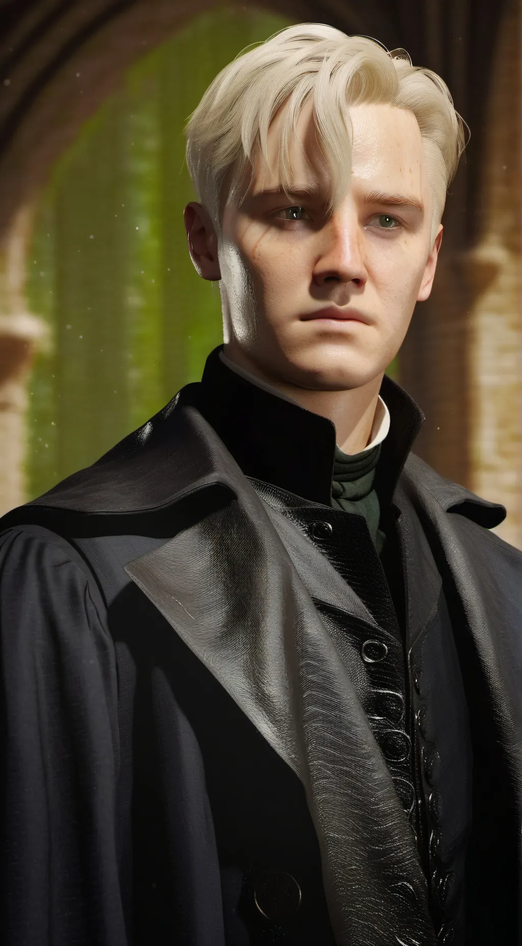 ai character: draco malfoy background