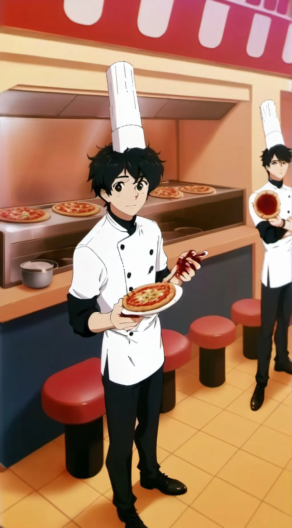 ai character: FNAF#1 background