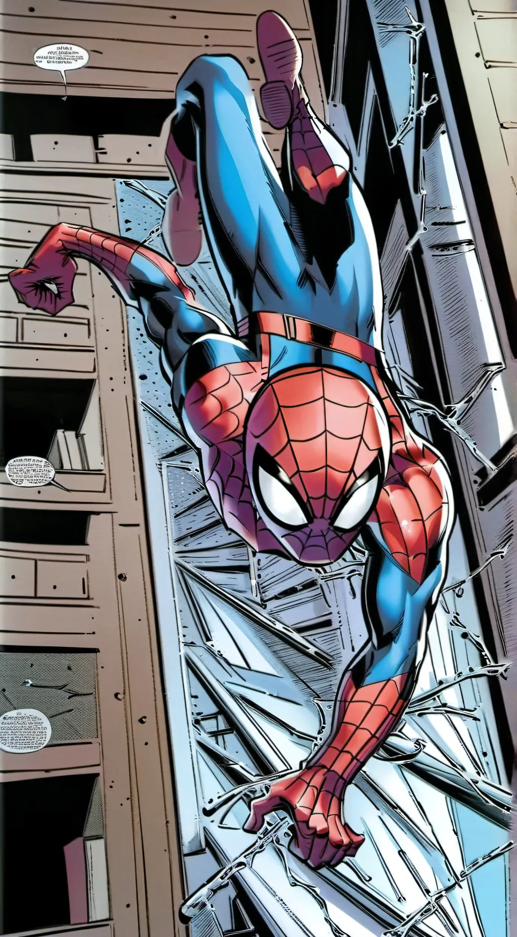 ai character: Spider-man 🕷️ background